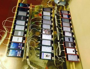 iPhones Charging