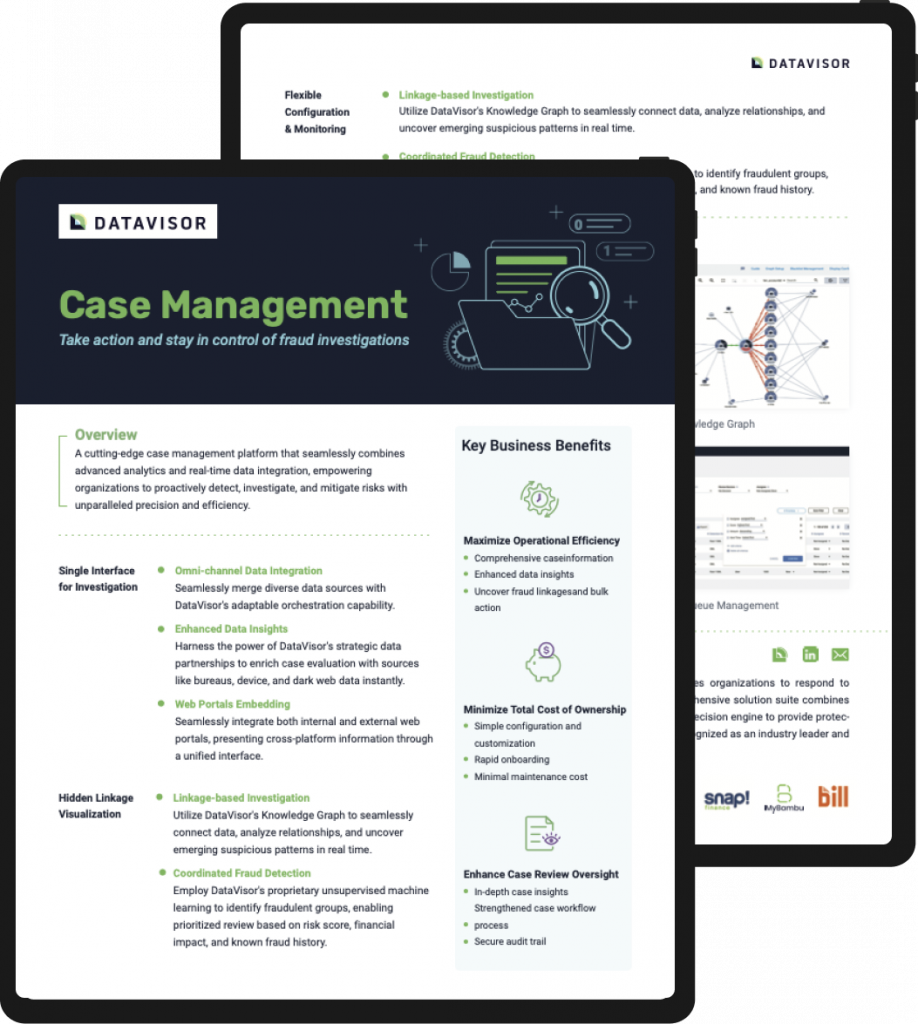 DataVisor case management
