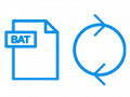 Continuous Circle Blue v1 Continuous Circle Blue v1