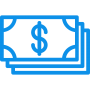 Money stack blue v0 Money stack blue v0